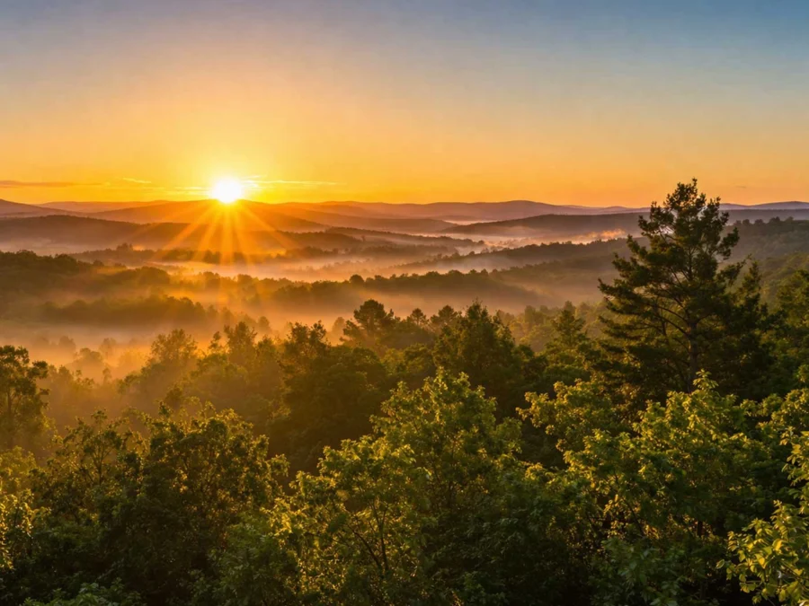 Image of a sunrise