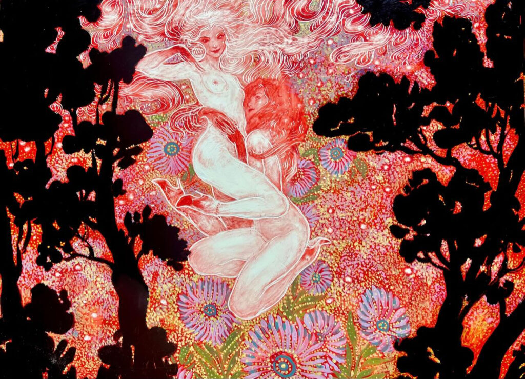 Artwork copyright Rebecca Leveille Guay. From her Facebook