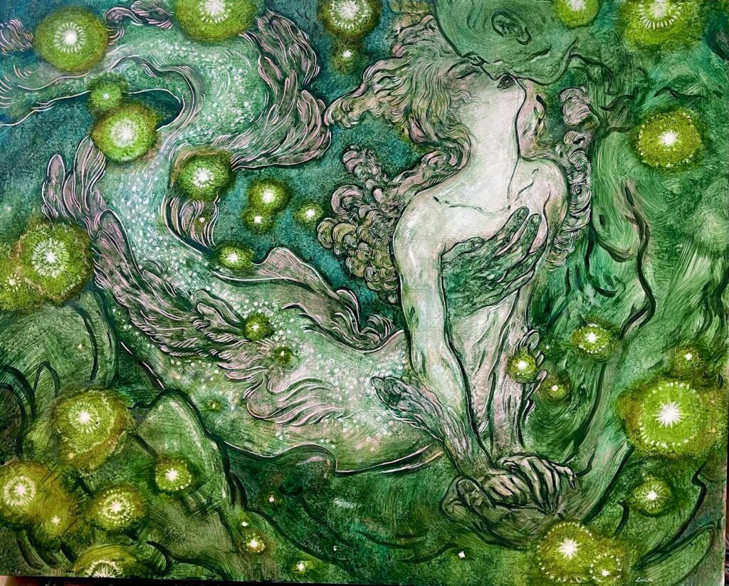 Artwork copyright Rebecca Leveille Guay.