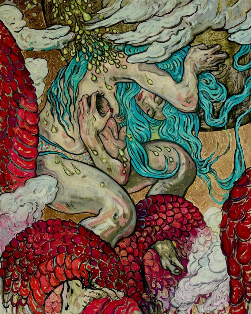 Artwork copyright Rebecca Leveille Guay.